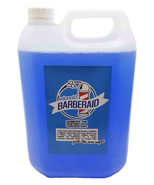 Barberaid Disinfectant Solution for Salons, Kills 99% Bacteria Multi Surface — image 1