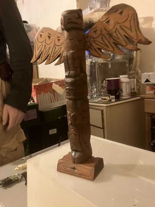 Wooden Totem Pole