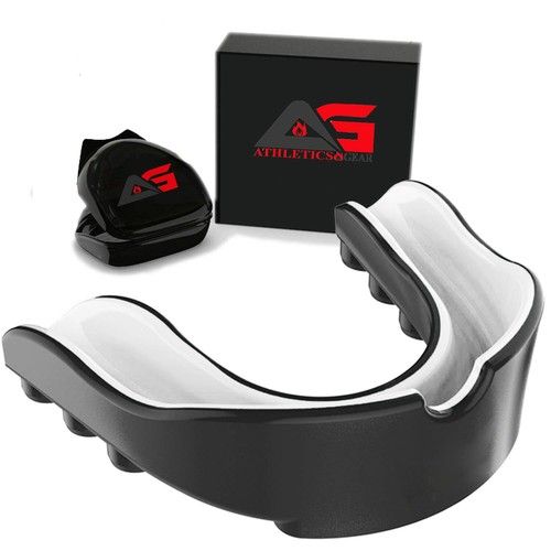 Boxing Mouth Guard Gum Shield MMA Rugby Teeth Protector Adult