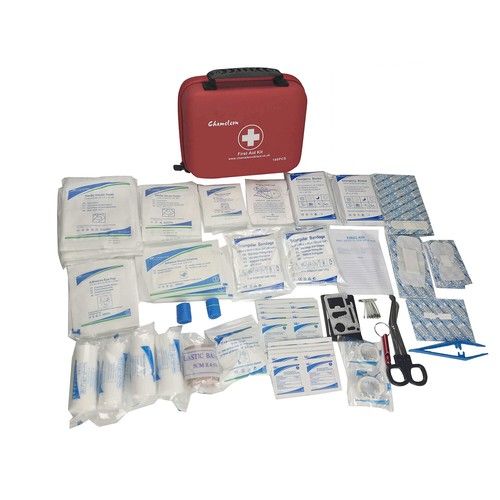 FIRST AID KIT MEDICAL EMERGENCY HOME TRAVEL CAR TAXI WORK 1ST AID 186 PIECE LGE