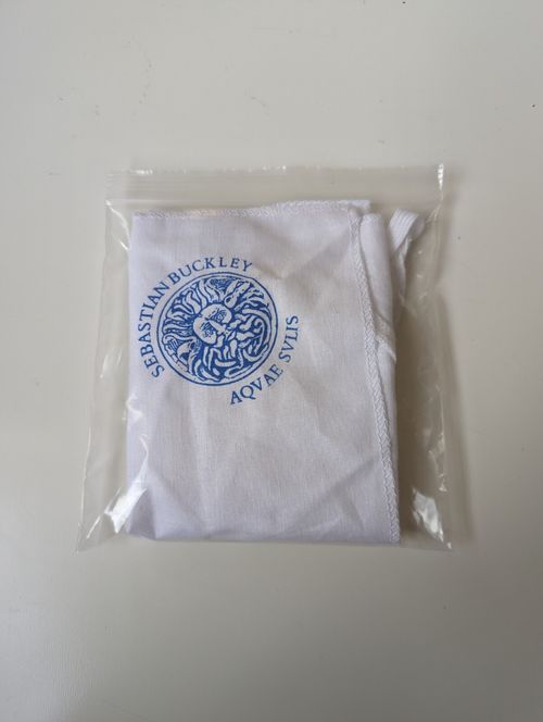 Clarinet Pull Through Cleaner Drying Rag Cloth Weighted New — image 2