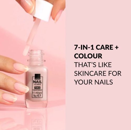 Avon Nail + Care 7 In 1 Nail Treatment Strengthener 11ML  - New Boxed Free Post — image 3