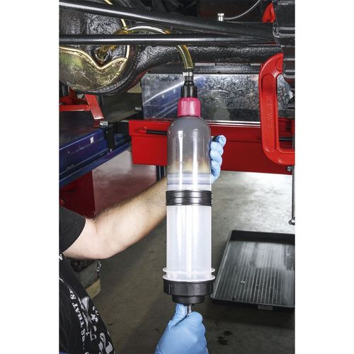 Sealey Oil Inspection Syringe 1.5L Automotive Garage Workshop Vehicle Service — image 3