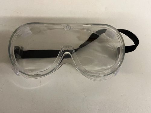 50pcs Safety Goggles Protective Anti-Fog Vent Glasses Eye Protection Lab PPE