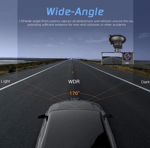 Dual Lens 1080P Car Dash Cam Recorder G Sensor DVR Front and Rear Camera Video — image 11