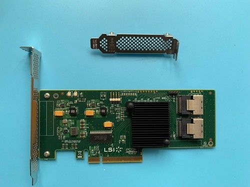  LSI 9211-8i Internal SAS SATA  6Gbps 8 Ports HBA PCI-E RAID Controller Card