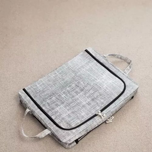 3PCS 66L Folding Storage Box Thick Fabric Steel Frame Wardrobe Organizer Holder — image 7