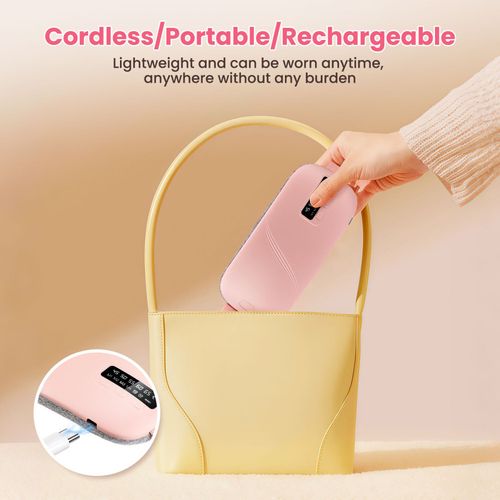 Electric Heating Menstrual Heat Pad Massage Belt For Period Pain Relief Cramps — image 16