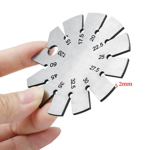 15°-120° Axe Angle Bevel Gauge Round Shape For Measuring Knife Angle Finder UK — image 3