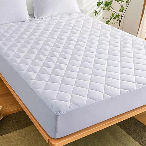 Extra Deep Quilted WATERPROOF Mattress Protector Anti-allergic Fitted bed Cover — image 8