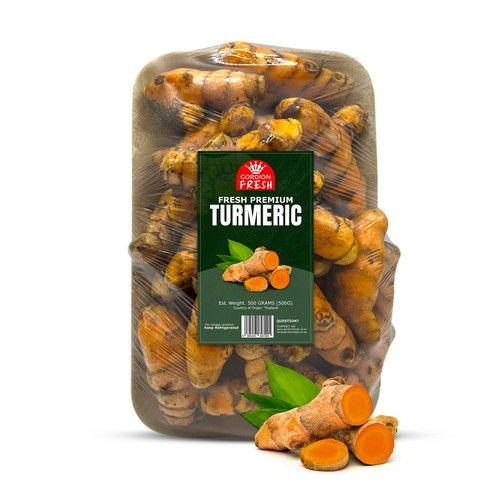 Gordion Fresh Turmeric Roots, 1 kg