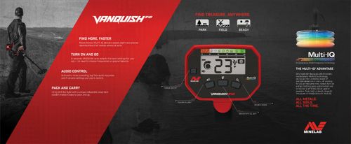Minelab Vanquish 340 Multi Frequency Metal Detector — image 5