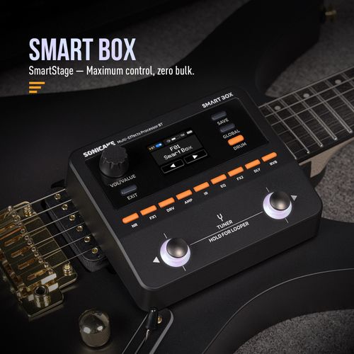 SONICAKE Smart Box Multi-Effects Processor Guitar/Bass Looper Effects Pedals UK — image 2