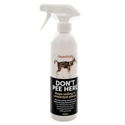 DON'T PEE HERE SPRAY - (500ml) - Sharples Clean Tidy Deterrent Stop Dog Pet Wee