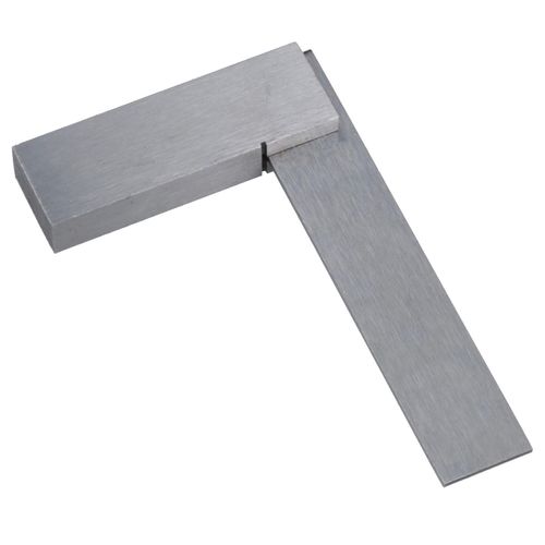 3 + 8 Inch  Engineer Tri Set Square Right Angle Straight Edge Stainless — image 4