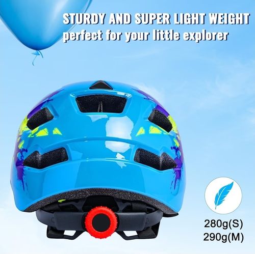 Kids Bike Helmet 50-57cm, Multi-Sport Boys Girls Helmet for Kids Age 5-13 — image 6