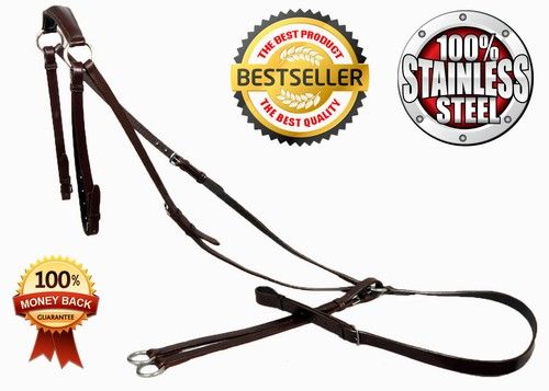 ZILLES 3 POINT SOFT LEATHER BREASTPLATE. QUALITY WITH LOW PRICE GUARANTEED