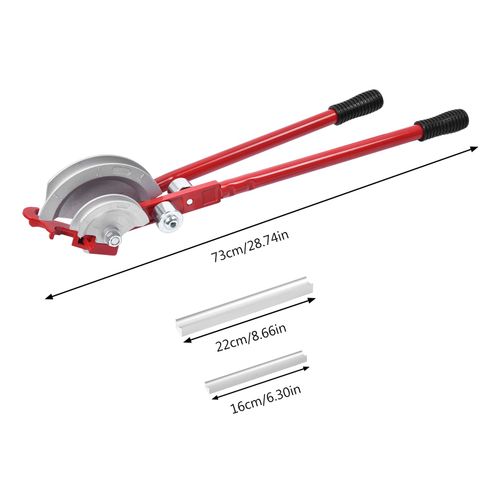 Pipe Bender 22mm & 15mm - Lever Copper Pipe Bender Heavy Duty Plumbers Tool Kit — image 12
