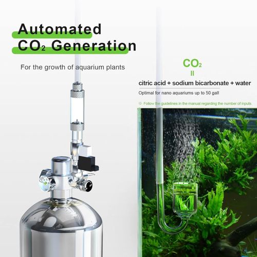 2.5L Aquarium CO2 Generator System Carbon Dioxide Reactor Kit DIY Co2 Kit with — image 4