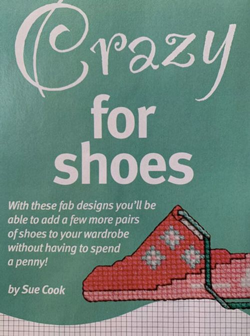CRAZY FOR .. VARIOUS THEMED MIXED Design Library Cross Stitch Chart Choose From