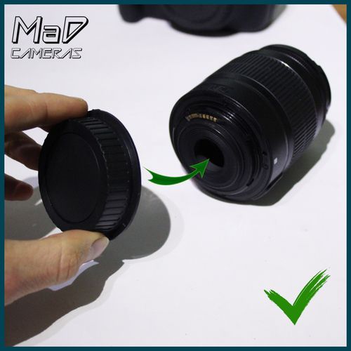 Rear Lens & Body Cap Kit for Canon EOS EF-S DSLR Camera Lens / Camera Protector — image 3