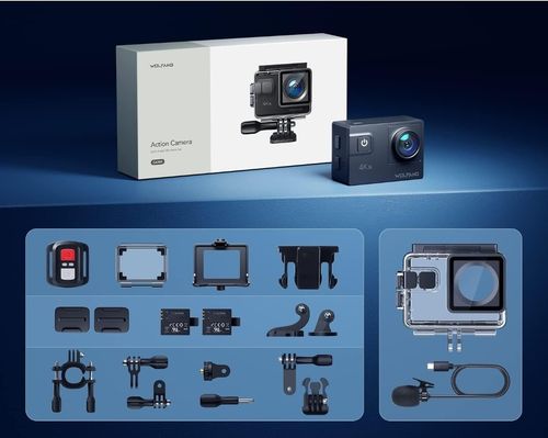 WOLFANG Action Camera 4K 60FPS 24MP GA300, WiFi EIS Touch Screen Sports Camera  — image 7