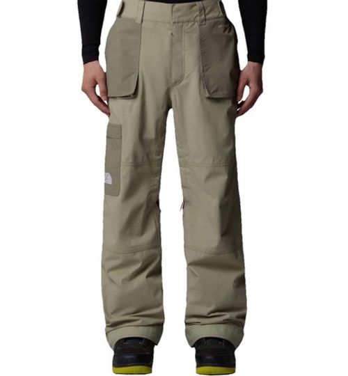 The North Face Slashback Mens Ski Pants Trousers Clay Grey Mens Size UK XXL New
