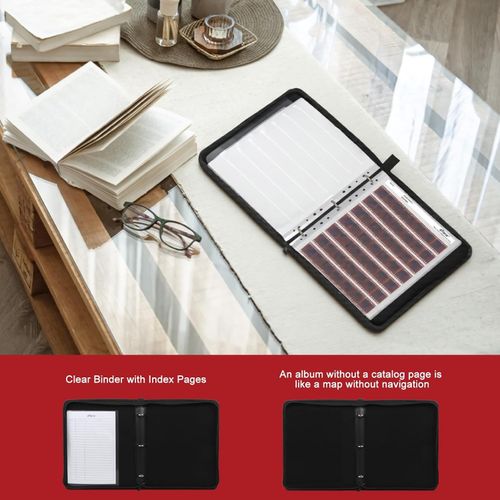Etone 50 PCS 135 35Mm Film Negative Page Preservers Sleeves,Acid-Free Storage Ki — image 6