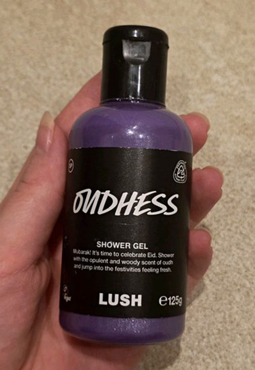 Discontinued Lush Oudhess Shower Gel 125g Unused & Brand New (EXPIRED 04/25)