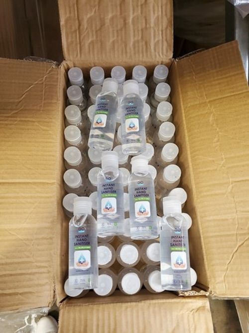 Hand Sanitizer Gel Expired Antivirus Hand Rub 75% Alcohol Pallet BulkJoblot Gift