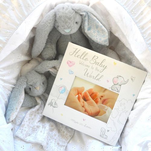 Baby First Photo Album 4x6'' 252 Photos Memo White Unisex Birthday Christening — image 6