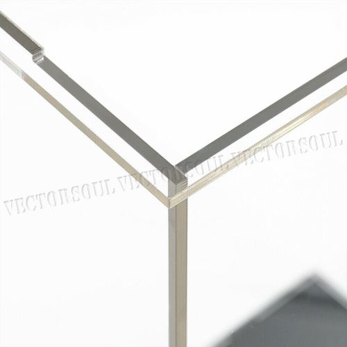 UK 20.5"/52cm H Acrylic Plastic Display Box Perspex Case Dustproof Self-Install — image 11