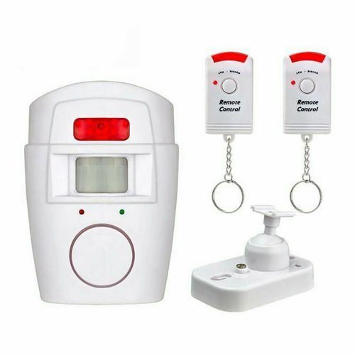 Wireless PIR Motion Sensor Alarm with 2 Remote Control Shed Home Garage Security — image 9