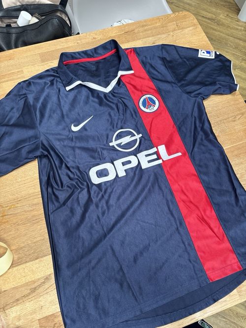 Nike PSG Home Shirt 2001/02 XL Paris Saint-Germain Opel Vintage Football Jersey — image 5