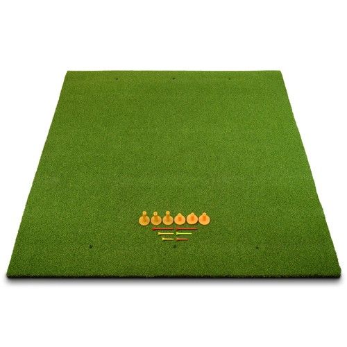 SimSpace Golf Strike Mat Driving Artifical Turf Short Pile Grass Launch Mat Pads