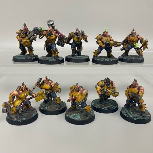GOLIATH NECROMUNDA GANG WARHAMMER 40K 40,000 GANGERS UNDERHIVE GAMES WORKSHOP