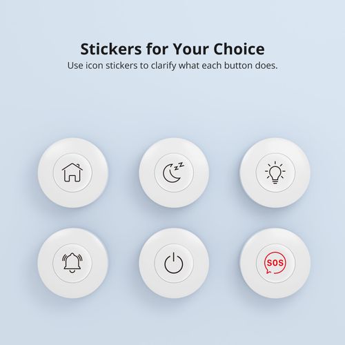 3 Pack SONOFF SNZB-01P Zigbee Wireless Switch Custom Button Action Smart Scene — image 16