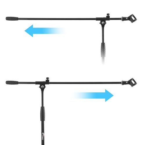 Tiger Professional Boom Microphone Stand with Mic Clip — image 5