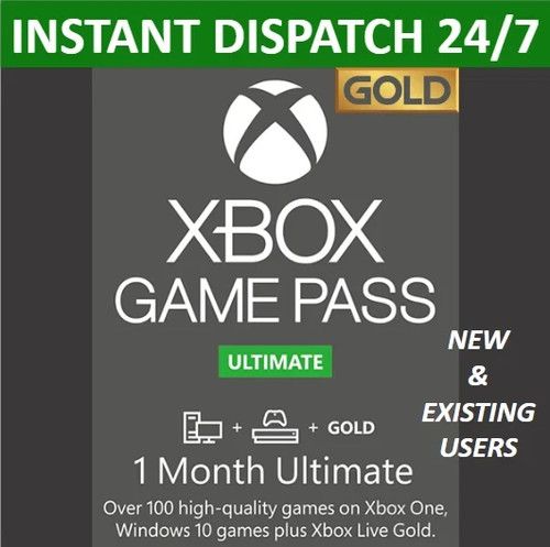 1 Month Xbox Game Pass Ultimate Membership