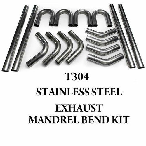 STAINLESS STEEL EXHAUST DIY SELF BUILD MANDREL BEND TUBING KIT 45 90 180 DEG