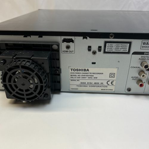 Toshiba DVR19 Freeview DVD/VCR Combi Recorder With HDMI and USB *VHS TO DVD* — image 7