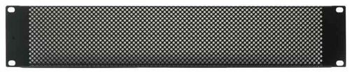 2U 19" Vented Mesh Blanking Panel/Plate Solid Steel for 19 inch Rack Data Cab — image 2
