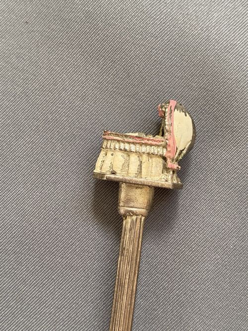 Silver Plated Spoon Christening Baby Spoon. Vintage and in good condition. — image 3