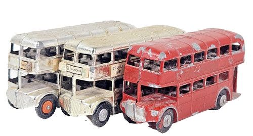 Job Lot Of Lone Star AEC Routemaster London Bus Red Diecast Collectibles Unboxed