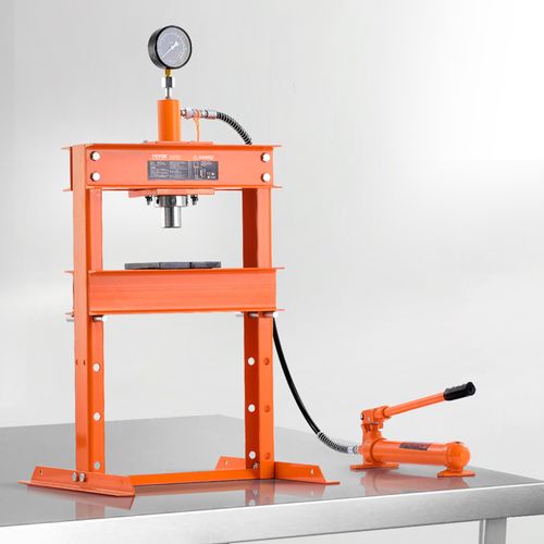 10 T Hydraulic Shop Press with Press Plate Heavy Duty Garage Hydraulic Press — image 8