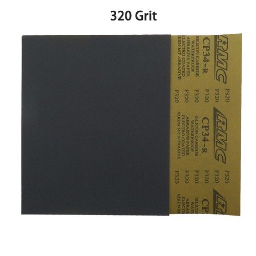 9"x11" Wet & Dry Sandpaper 80-2000 Grit Waterproof Sanding Sheets Fine & Coarse