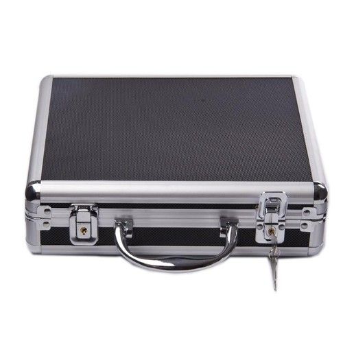 Pistol Hard Lock Box Storage Case Framed Locking Handgun Gun Safe Carry Case UK
