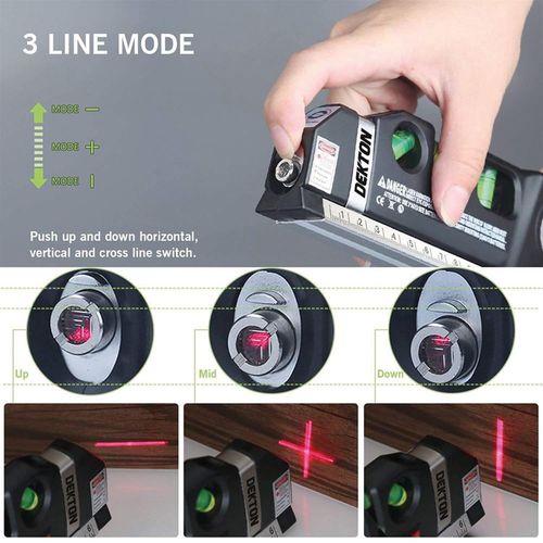Dekton Multipurpose Horizontal Vertical Pin-point Laser Laser Spirit Level — image 3