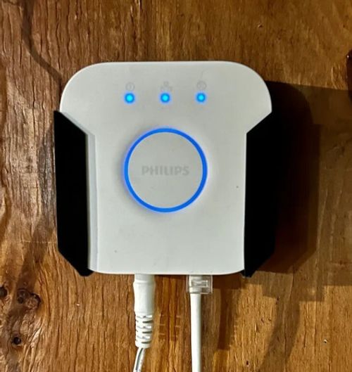Wall Mount / Desk Mount Bracket for Philips Hue Bridge