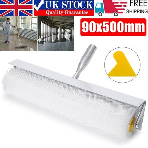 SPIKED ROLLER Aeration 500x90mm Self Levelling Screed Flooring Tool 21mm Spikes